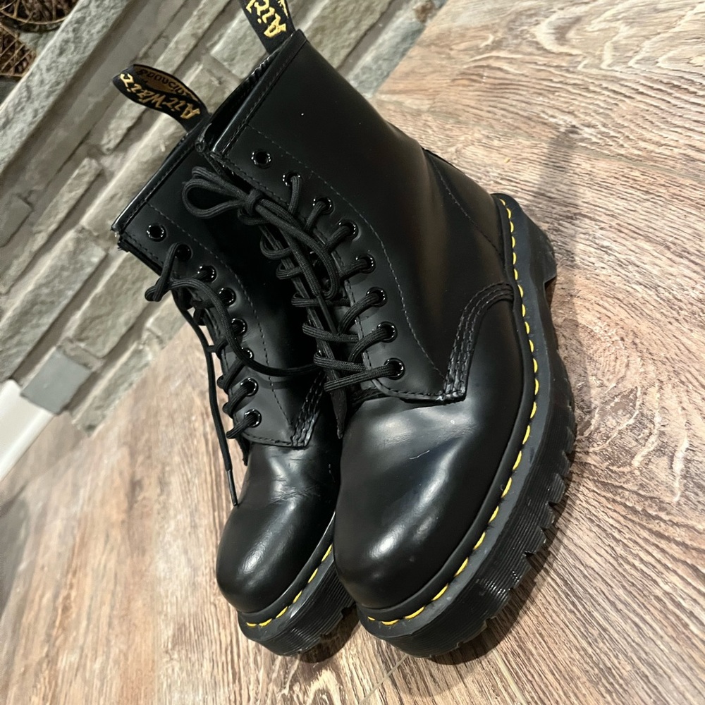 Dr. Martens Black Lace Up Boots